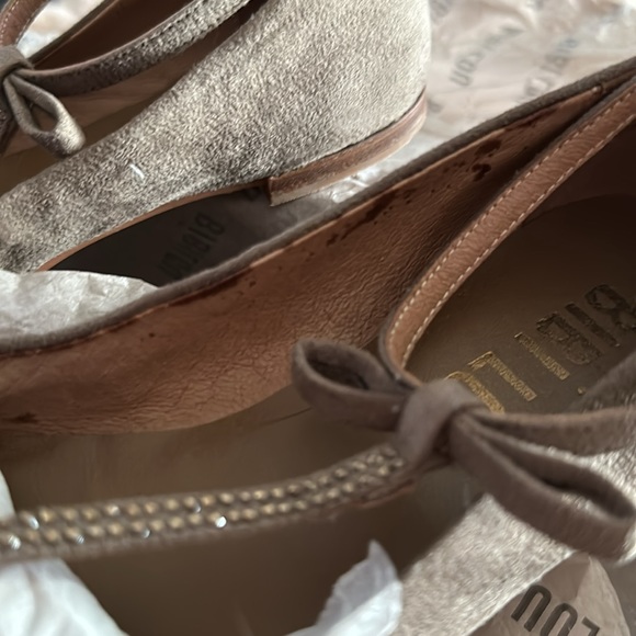 Anthropologie Bibi Lou | Rhinestone Ballet Flats | 36 / 6 - Picture 8 of 10